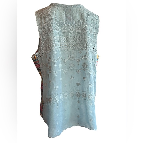 JOHNNY WAS TURIA TANK in great condition Size large - Picture 3 of 14